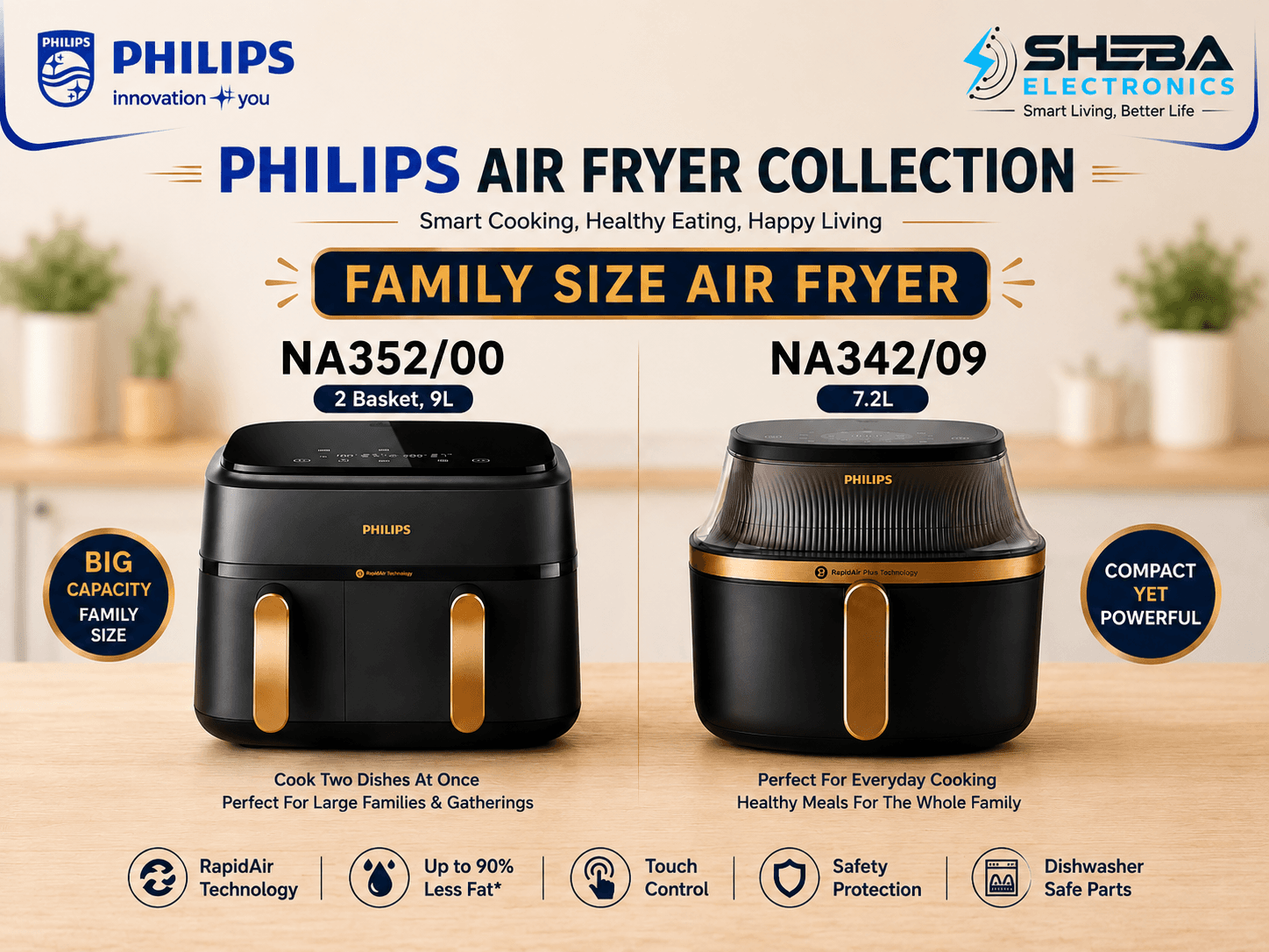 FAMILY SIZE AIR FRYER