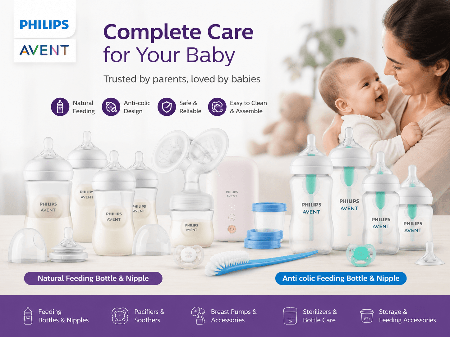 Philips Avent – Trusted by Moms❤️