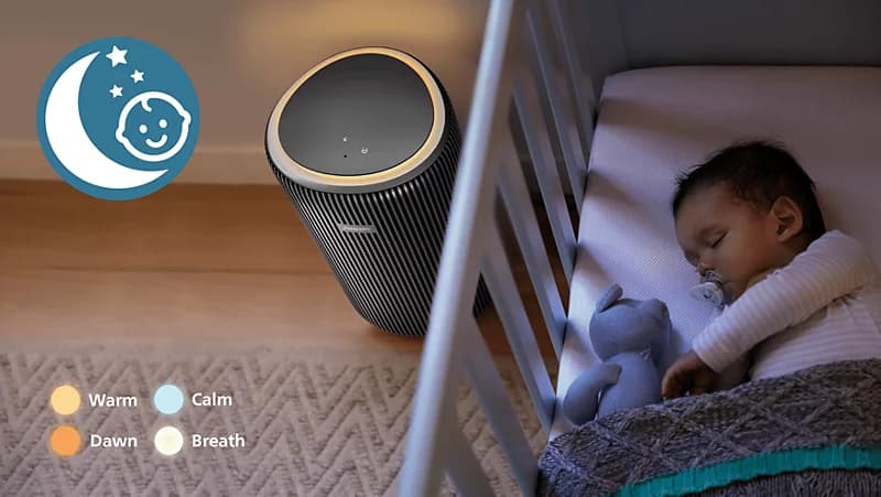 Go to sleep and wake-up with fresh, clean air
