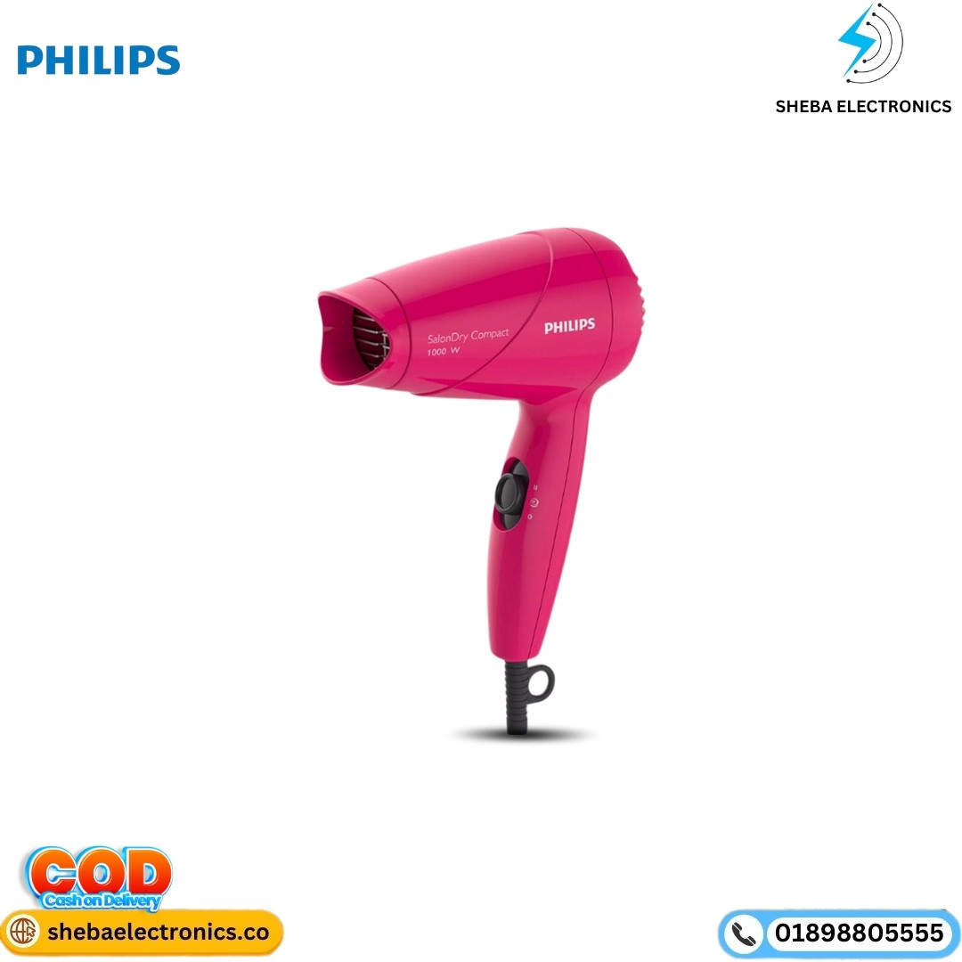Philips HP8143/00 Essential SalonDry Hair Dryer for Women