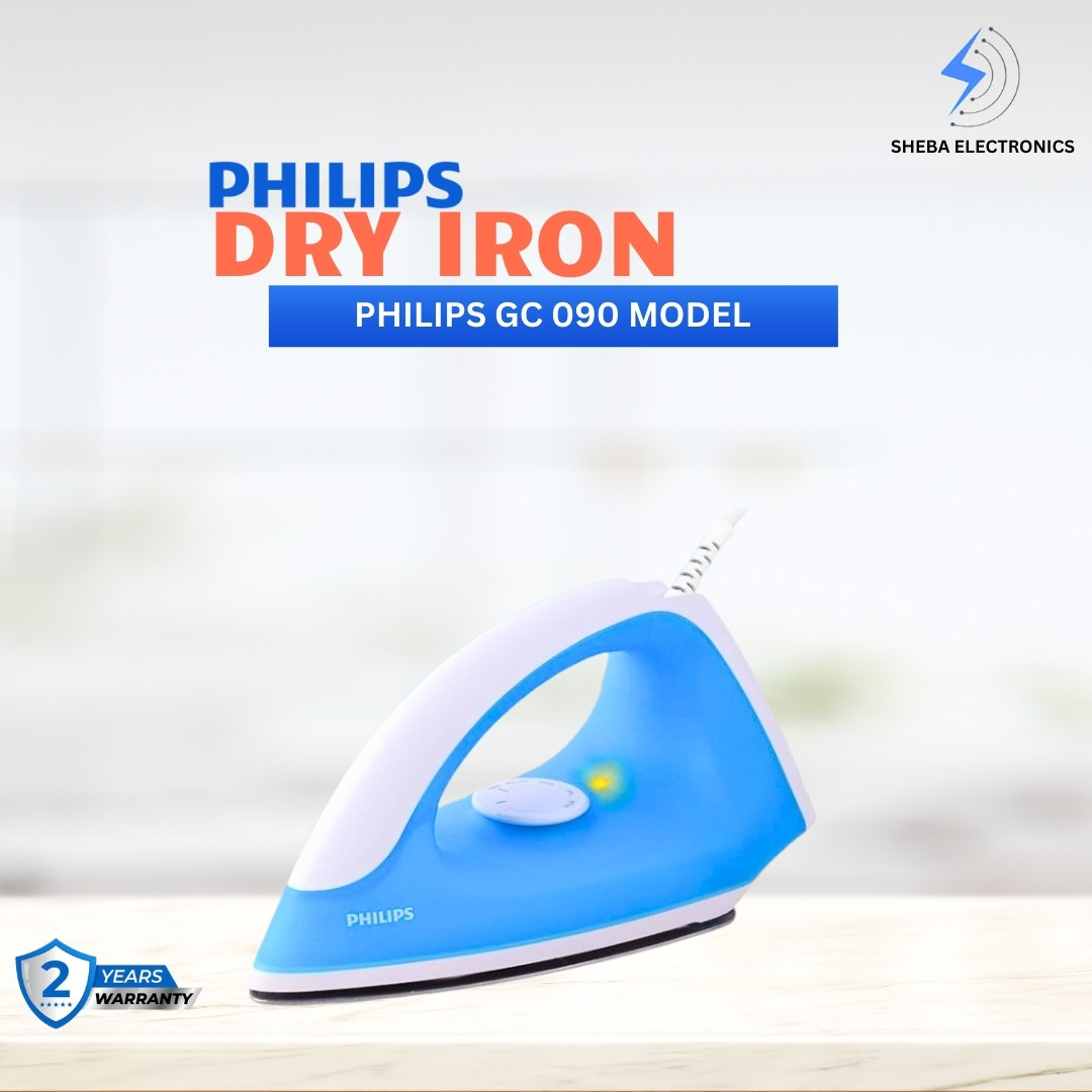Philips  Dry Iron GC090 750 Watts (Blue)