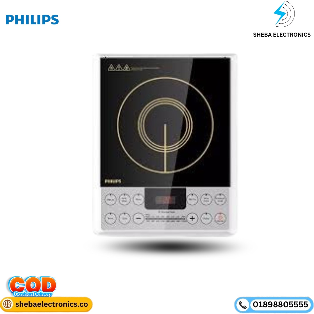Philips HD4929 Induction Cooker with Auto-Off Function 2100-Watt  (Black)