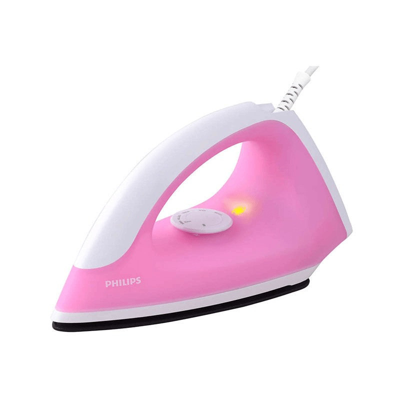 Philips Dry Iron  GC091 750 Watts Nonstick (Pink Color)