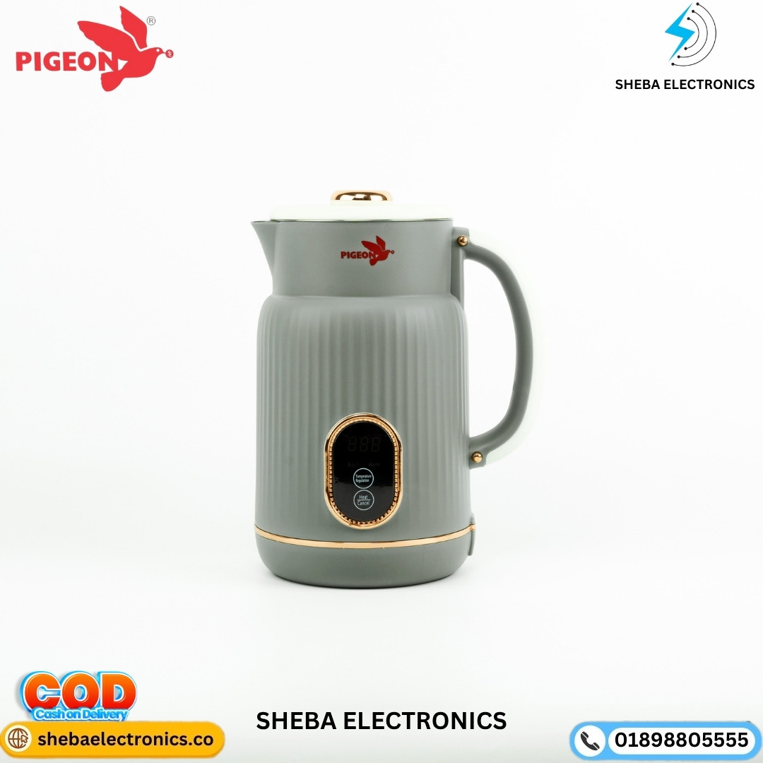 Pigeon Luxuary Plus - Model PG-04 Electric Kettle  Stainless Steel 1.8 Ltr