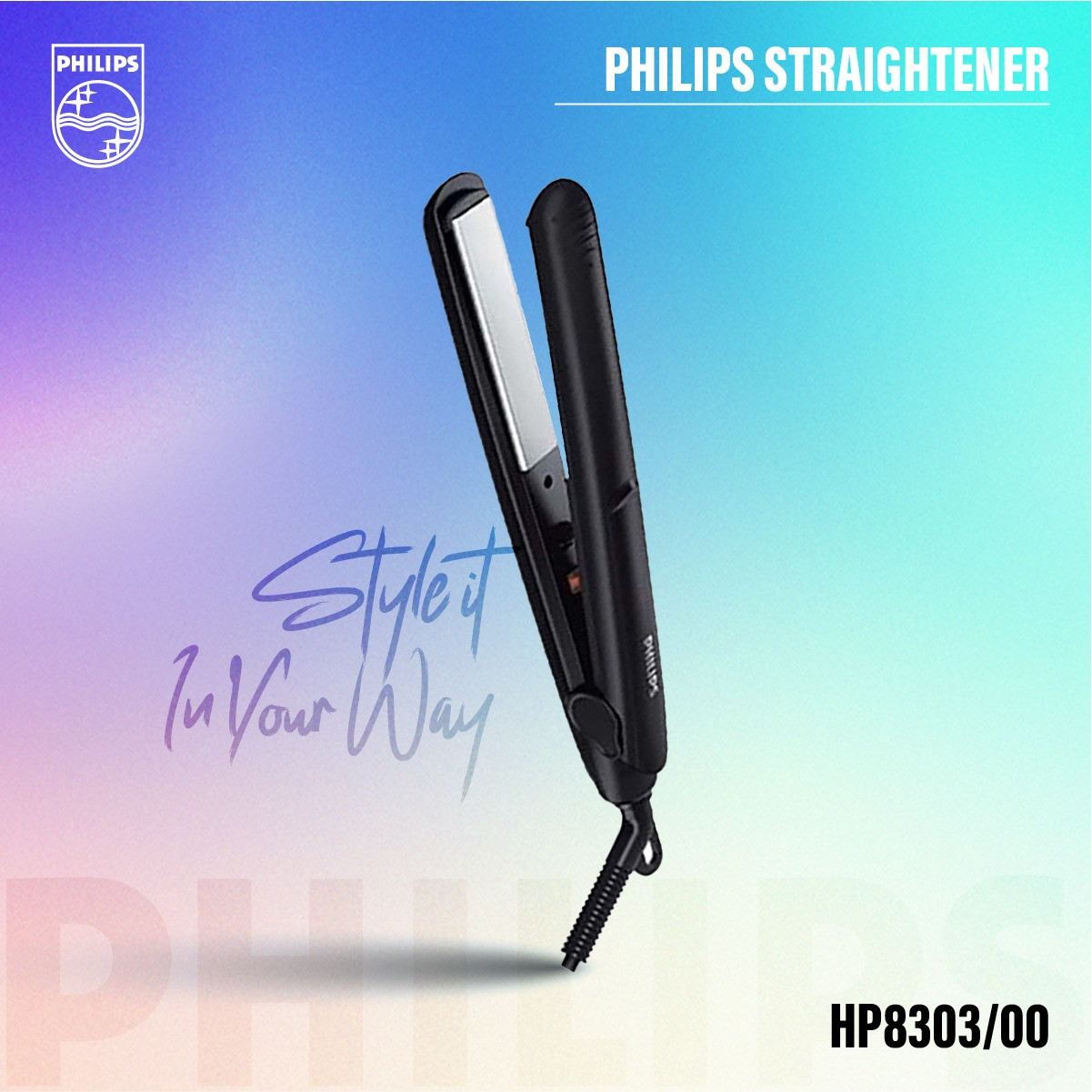 Philips HP8303/00 Selfie Straightener