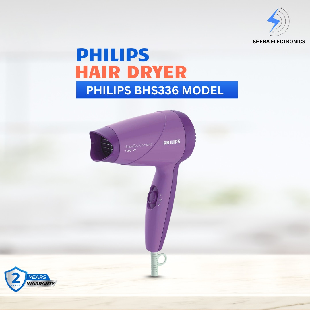 Philips HP8100/46  Hair Dryer-1000 Watts- Purple