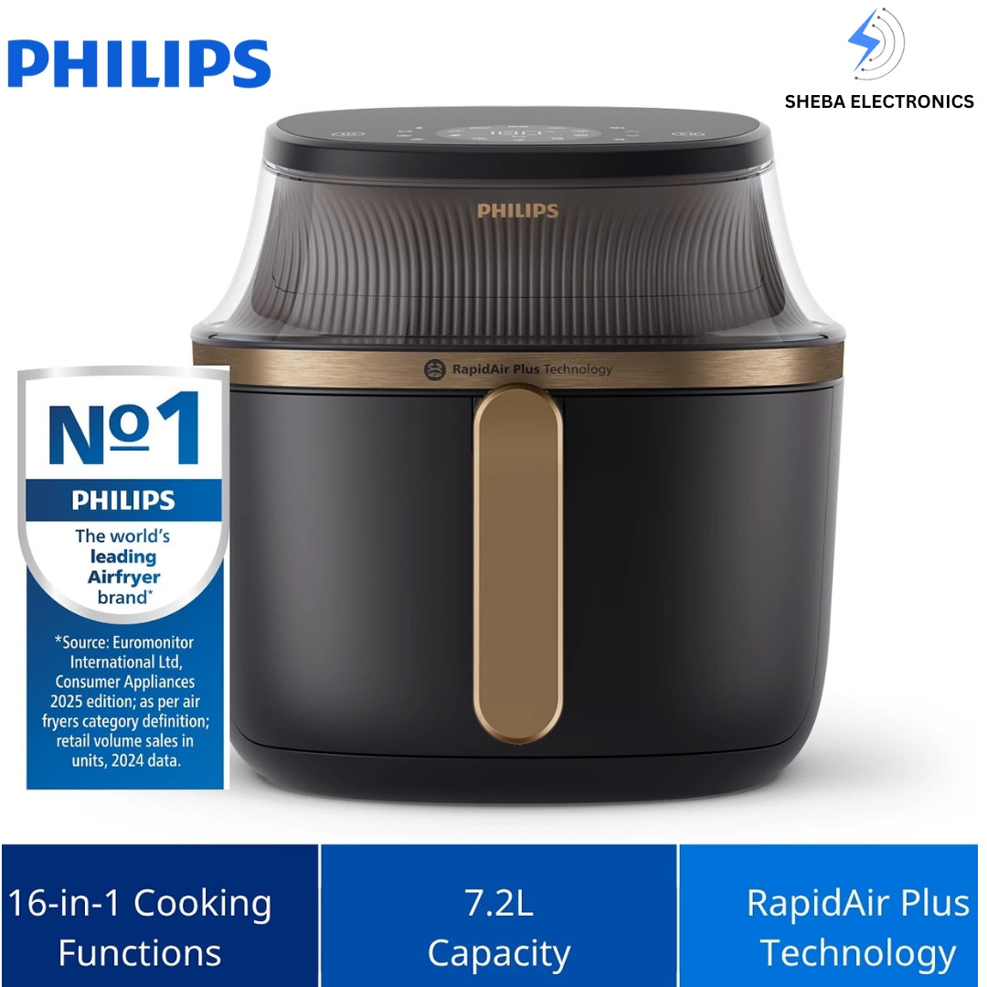 Philips 3000 Series Air Fryer 7.2L NA342 Rapid Air Plus Technology 2000W