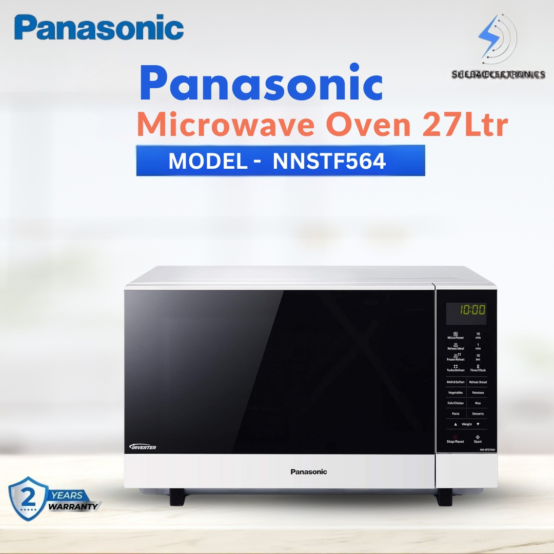 Panasonic NN-SF564W Inverter Microwave Oven - 27 Liter