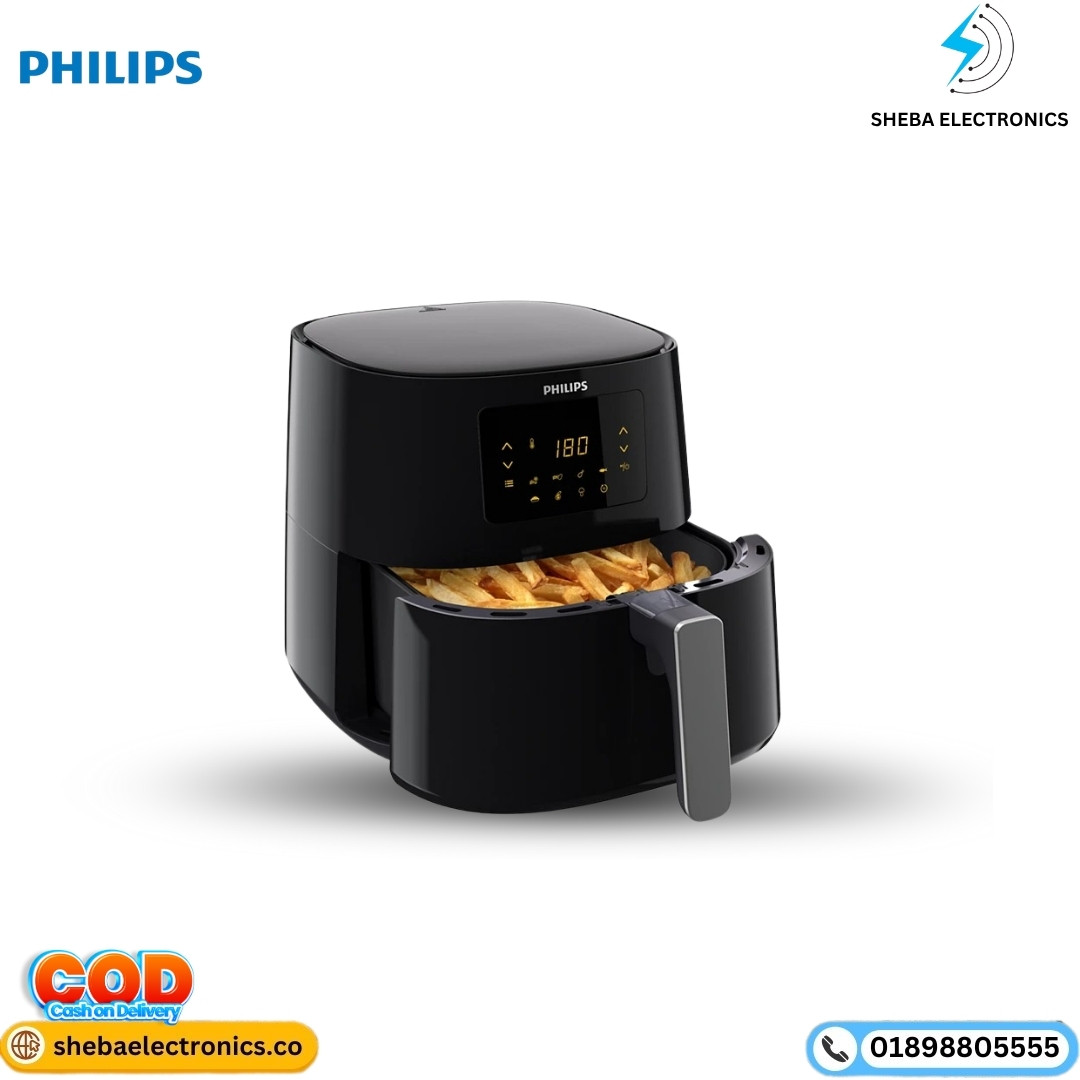 PHILIPS HD9270/70 Digital Air Fryer with Rapid Air Technology 2000 Watt  (Black) 6.2 liter