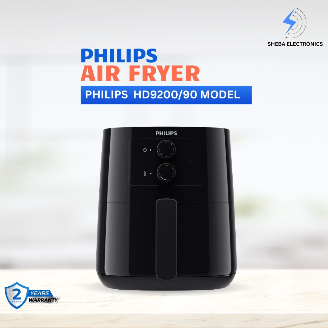 PHILIPS  HD9200/90 Essential Air Fryer (Slate Grey, 4.1L)