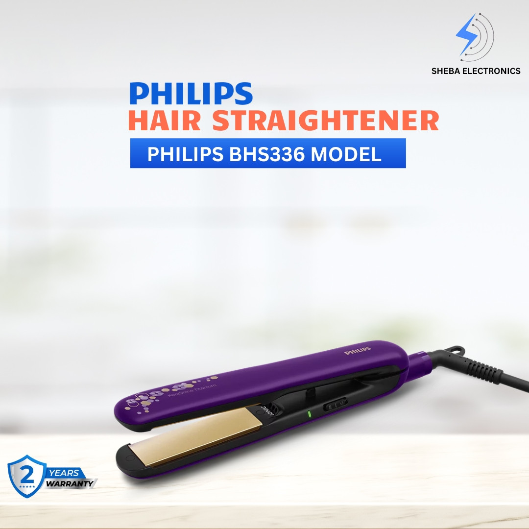 Philips Hair Straightener BHS336/00 – Purple